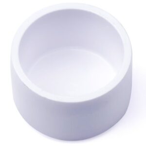 1/2 in. PVC End Cap ASTM SCH40 Furniture-Grade Fitting