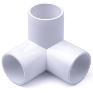 1/2 in. 3-Way PVC Elbow Fitting ASTM SCH40 Furniture-Grade Fitting