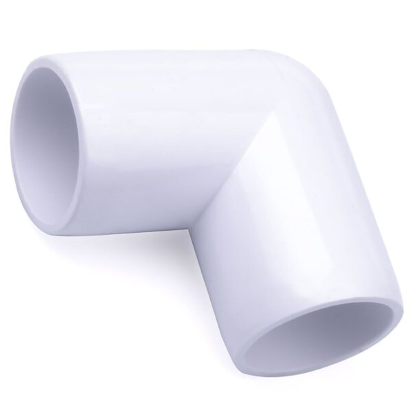 1/2 in. PVC 90-Degree Elbow Fitting - ASTM SCH40 Furniture-Grade